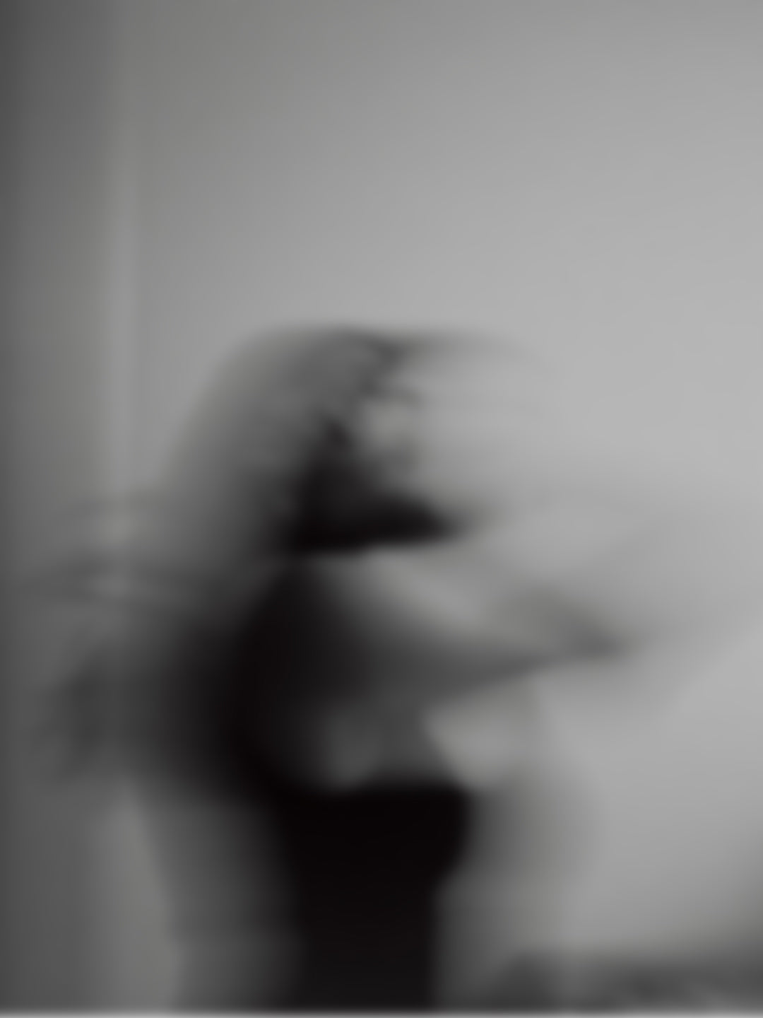 Blurred silhouette